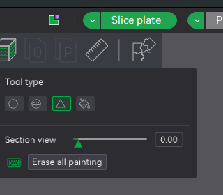Fuzzy Skin painter – options panel (example view 3).